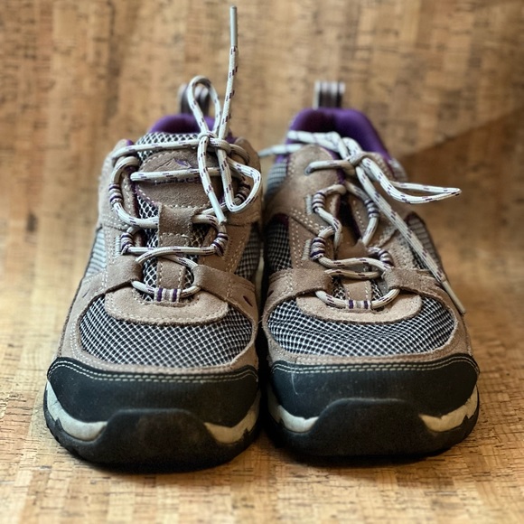 L.L. Bean Trail Model 4 Women's Size 9M Brown Ventilated Hiking Shoes 299641 - Picture 1 of 16